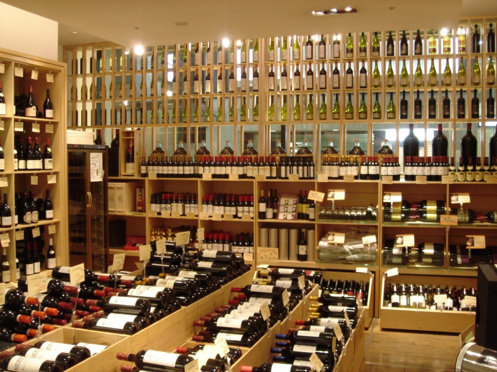 イシダ店舗施工事例/ワインショップ