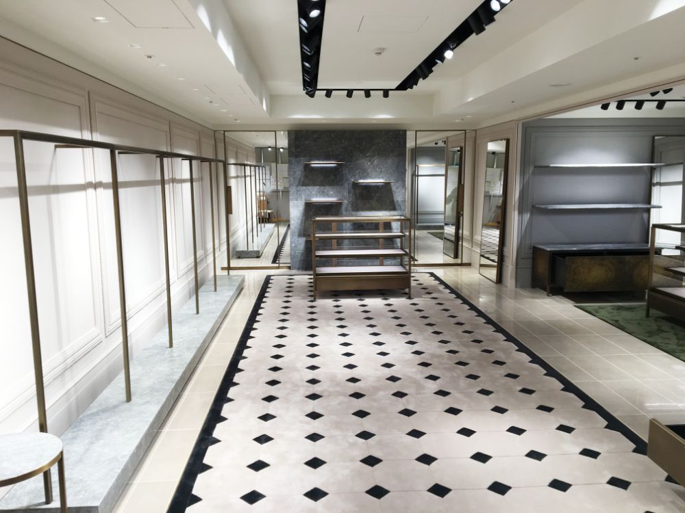 イシダ店舗施工事例/高級ブランド店1