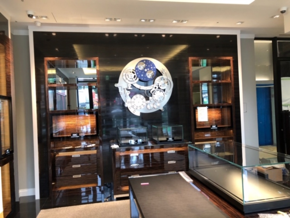 イシダ店舗施工事例/輸入時計店