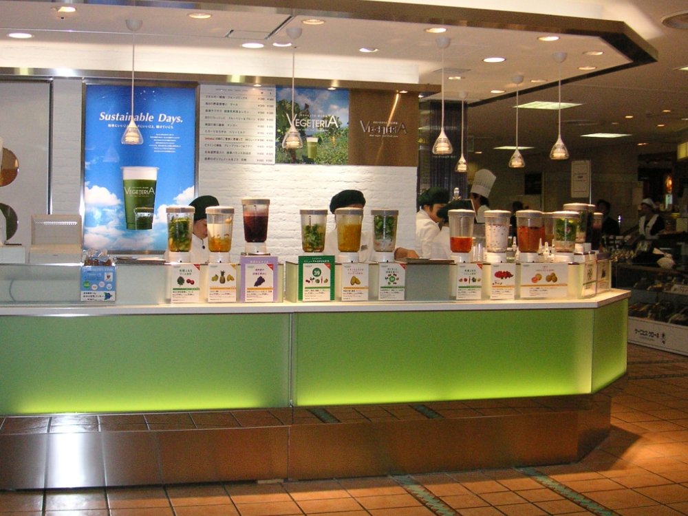 イシダ店舗施工事例/ドリンク売店