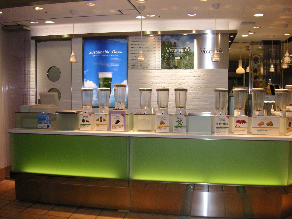 イシダ店舗施工事例/ドリンク売店