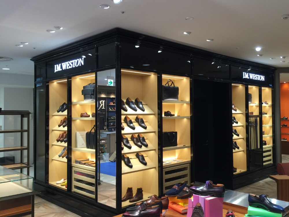 イシダ店舗施工事例/紳士靴店